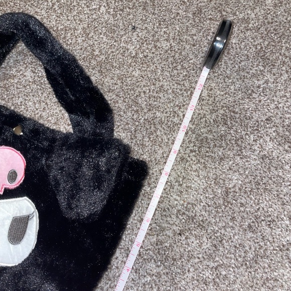 Kuromi Sanrio Soft Plush Tote Handbag - Picture 5 of 5